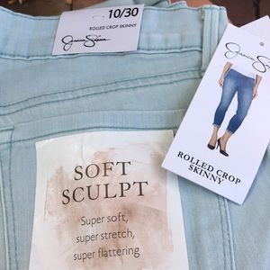 Jessica Simpson Rolled Crop Skinny